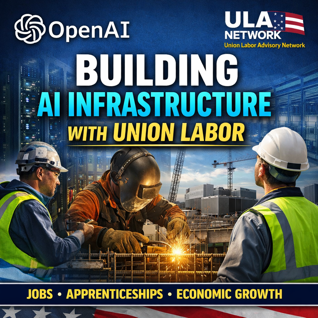 AI Data Center Construction Boom Creates Major Opportunity for Union ...