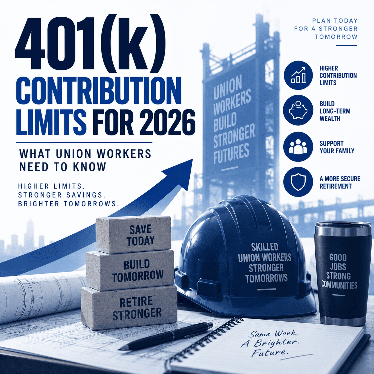  401(k) Contribution Limits for 2026: What Union Workers Need to Know