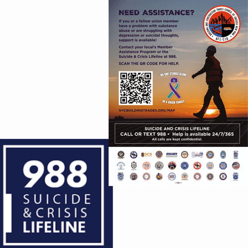  Member Assistance Program / Suicide & Crisis Lifeline 988