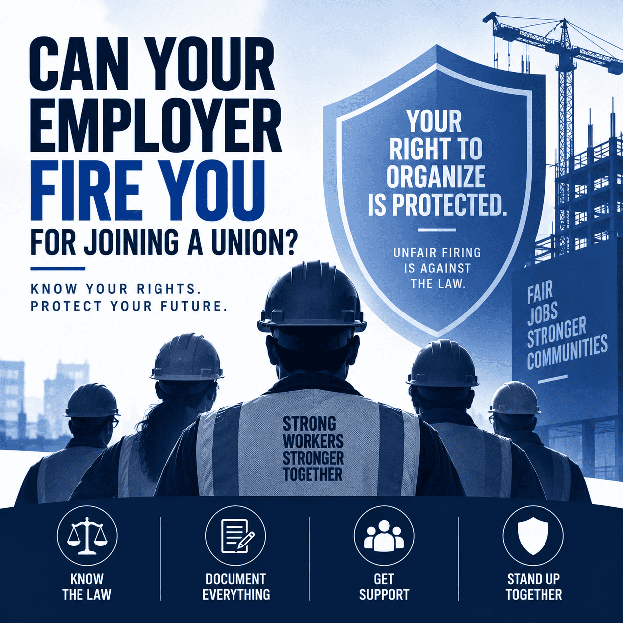 Can Your Employer Fire You for Joining a Union?