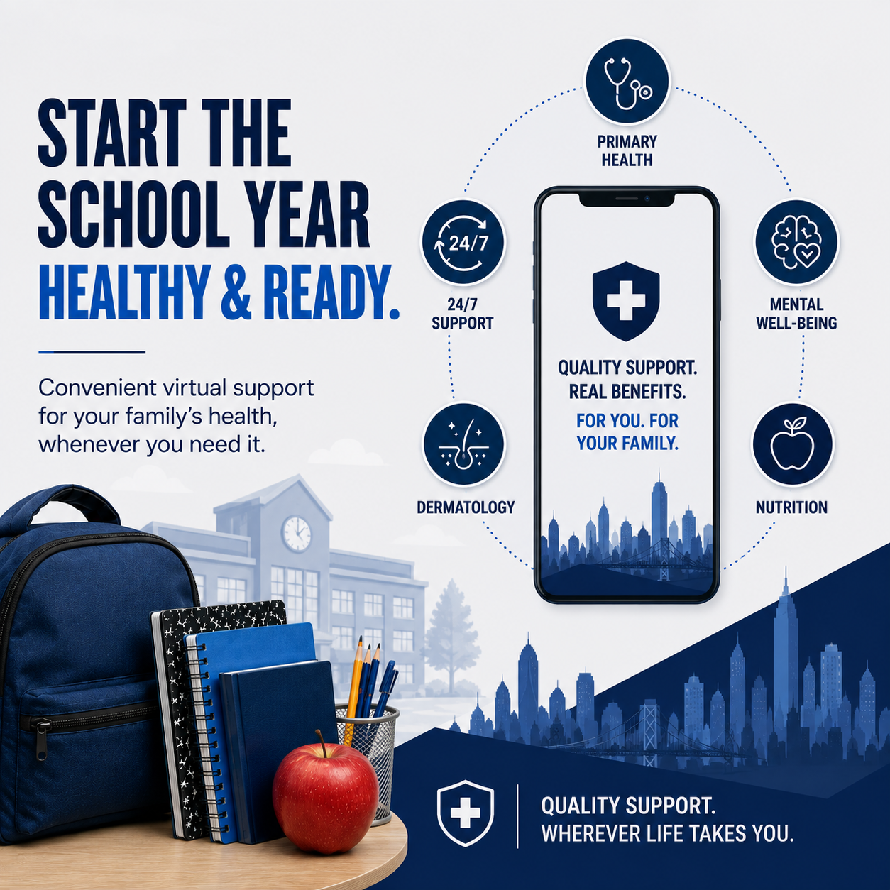 Back-to-School Health: How Teladoc Health Can Support Your Family This School Year