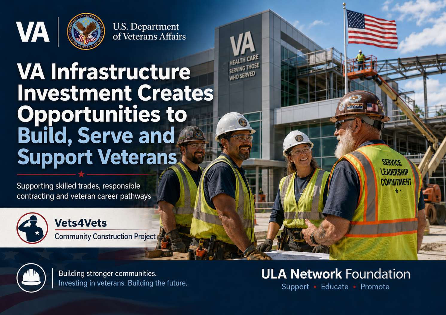 VA Infrastructure Investment Creates Union Construction and Veteran Career Opportunities