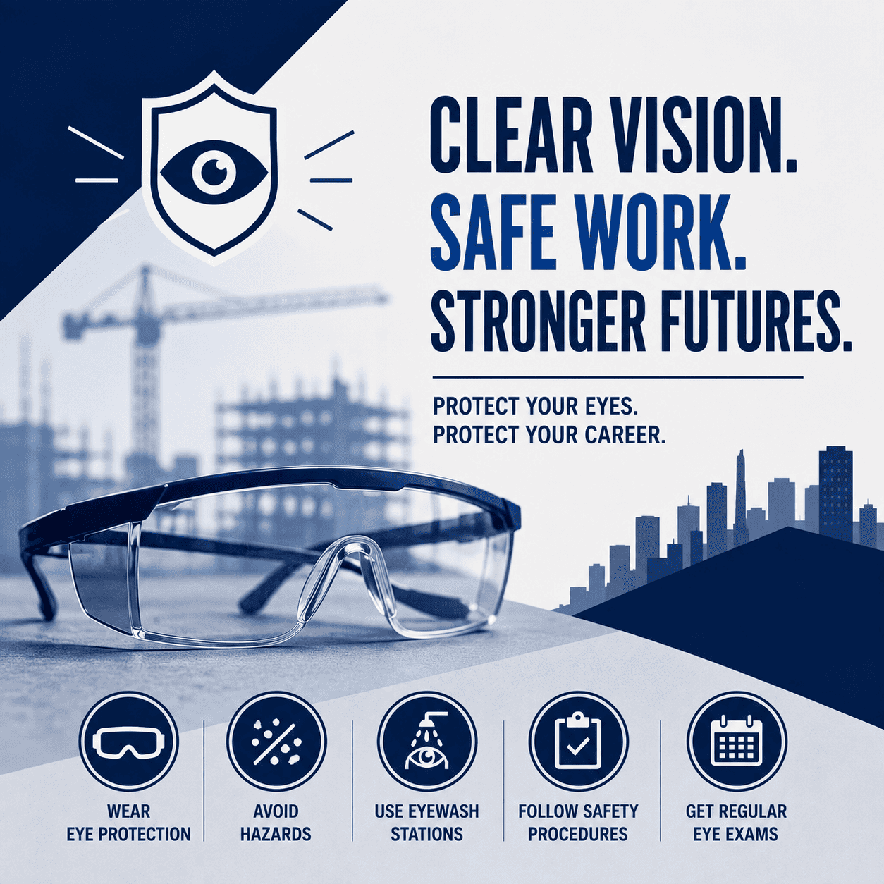 Common Eye Injuries on Construction Sites and How to Prevent Them