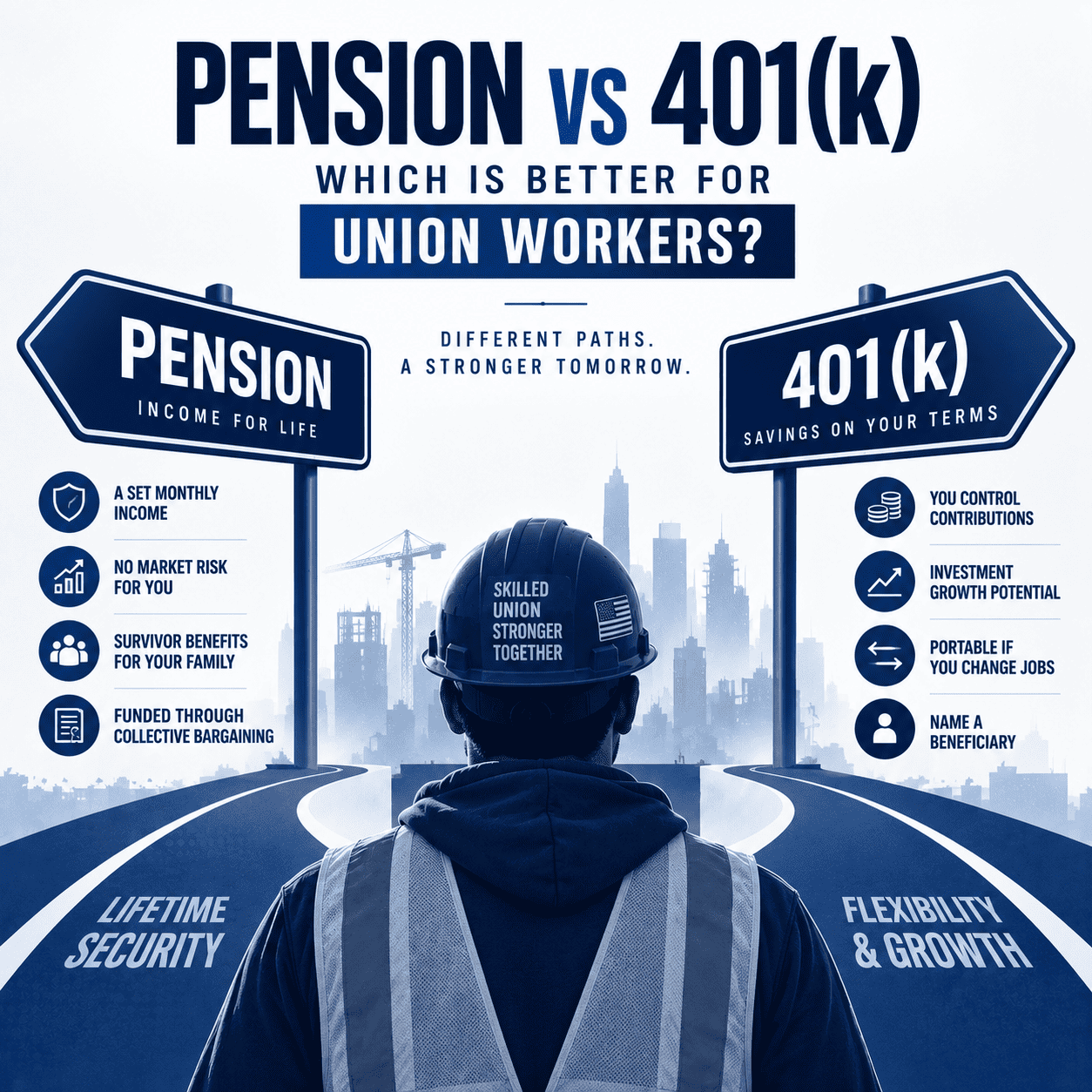 Pension vs 401(k): Which Is Better for Union Workers?