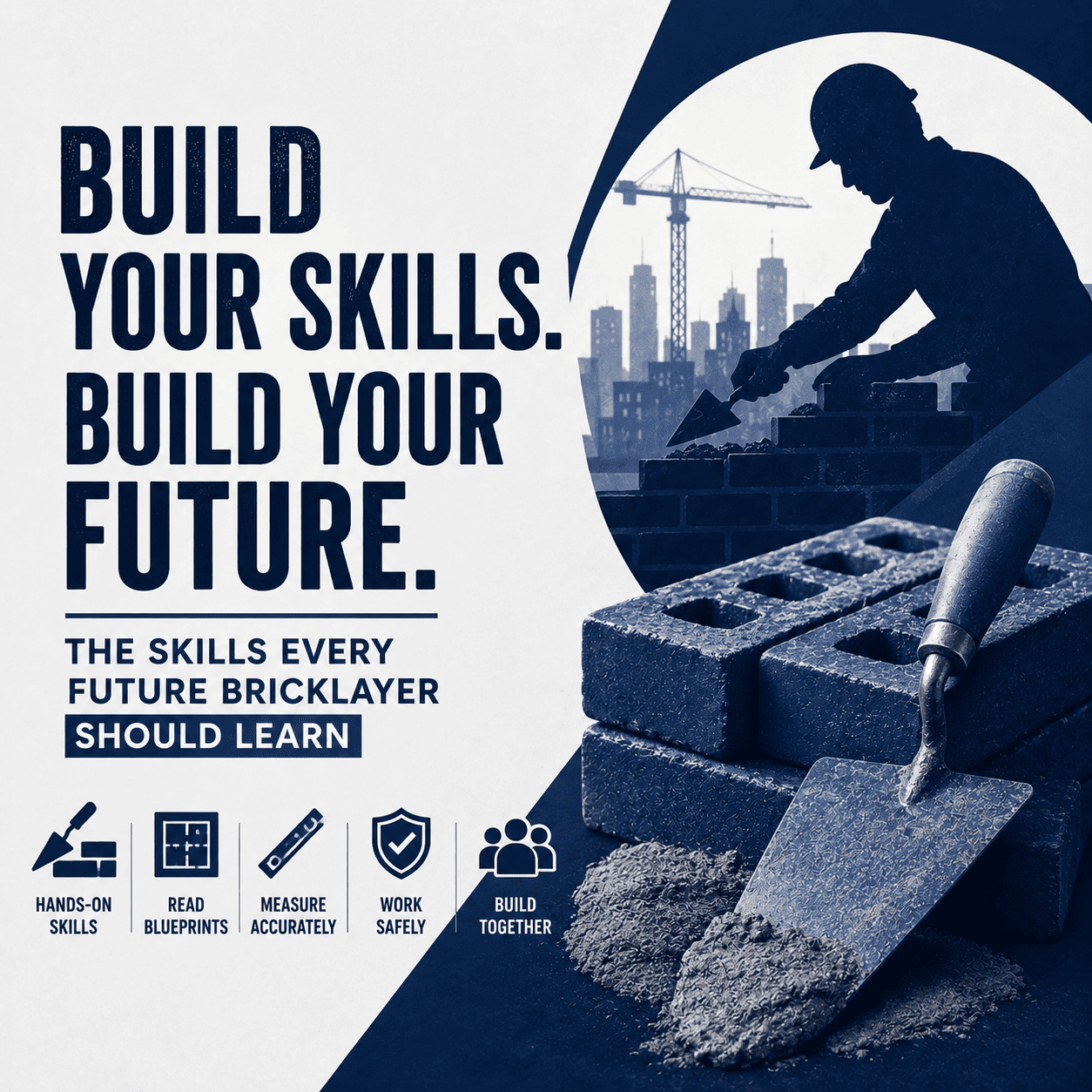 Skills Every Future Bricklayer Should Learn Before Starting