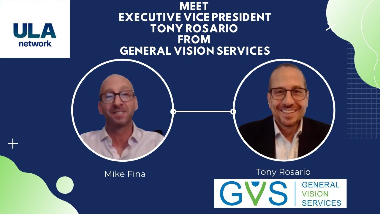  Meet Executive Vice President Tony Rosario From General Vision Services