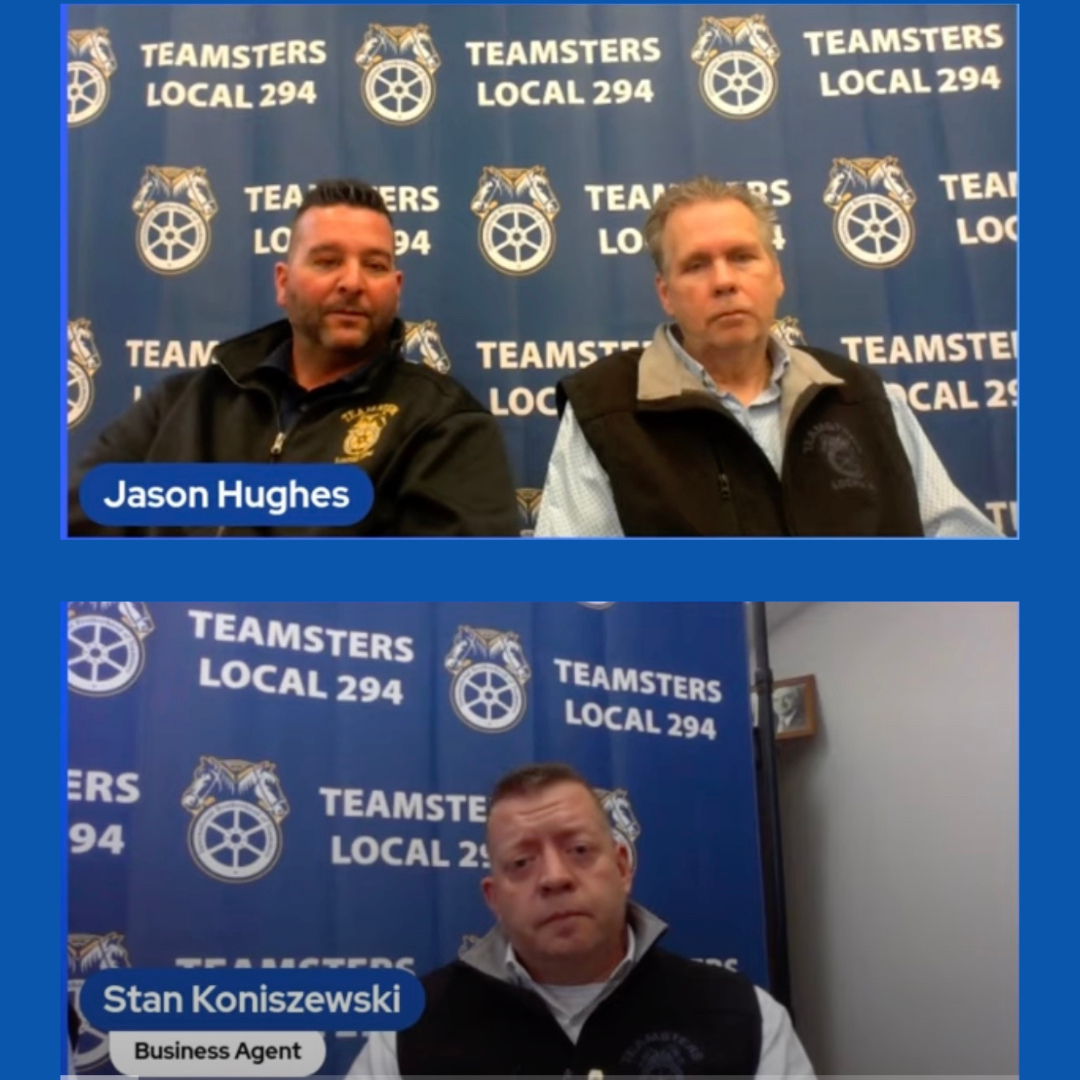  Conversation with Teamsters Local 294 Stan Koniszewski, Jason Hughes and Tony Sidoti in Albany NY