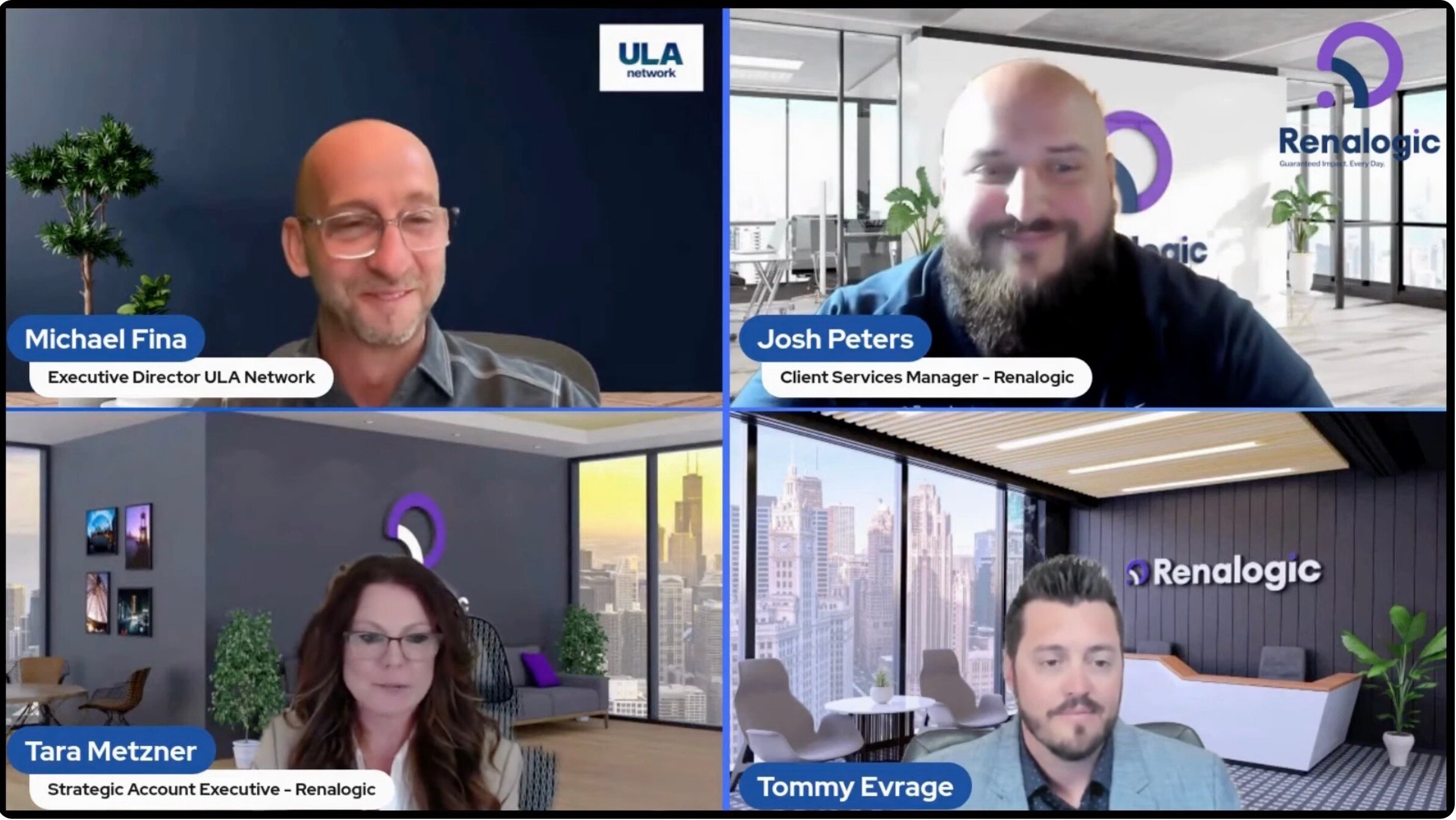  Renalogic sits down w/ the ULA Network to discuss chronic kidney disease (CKD) & dialysis services.