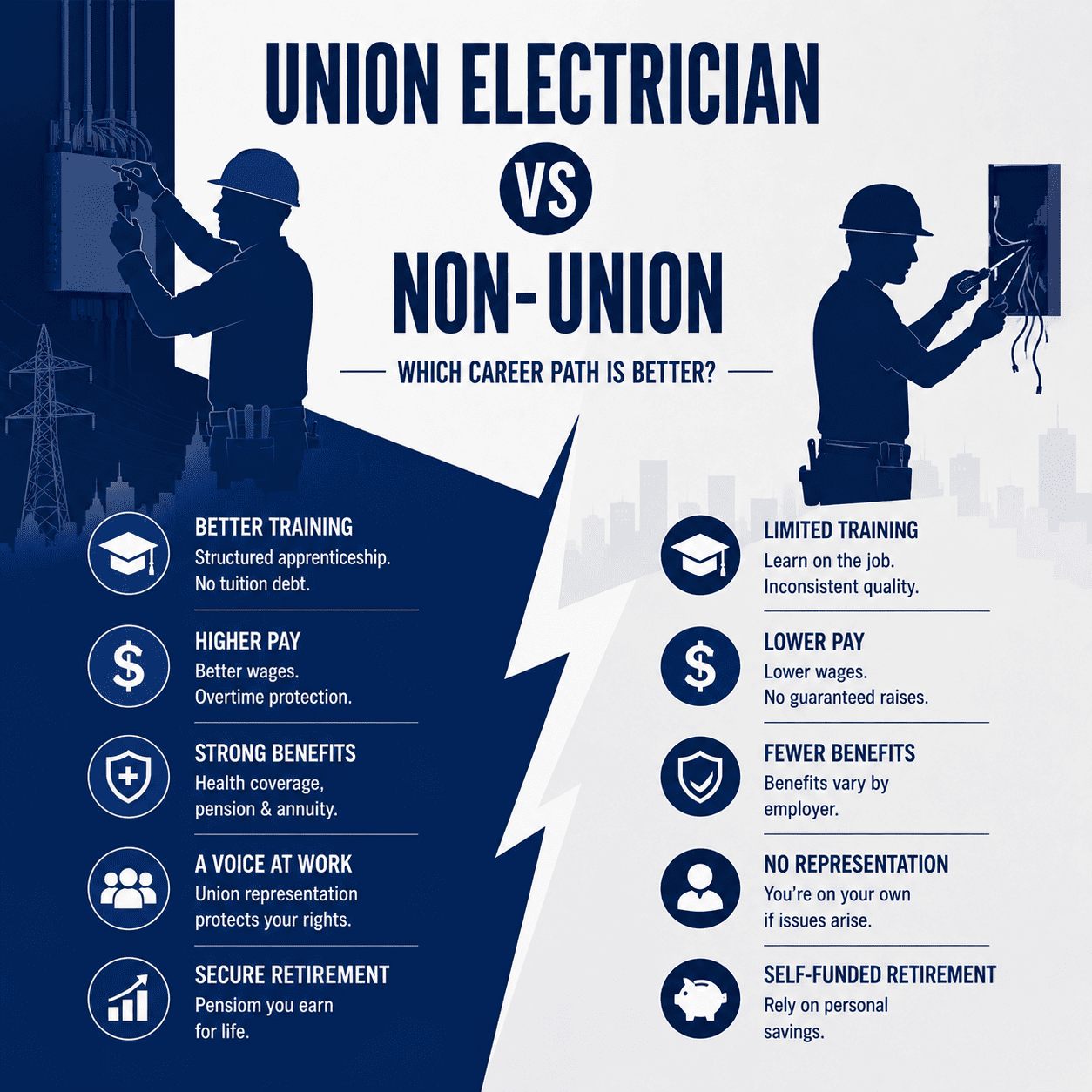 Union Electrician vs Non-Union: Which Career Path Is Better?